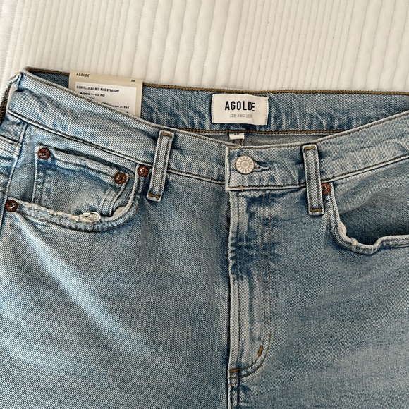 Agolde Merrel Jean Mid Rise Straight - Picture 6 of 8